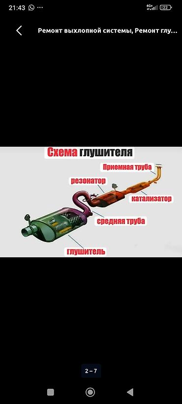 банка на глушитель: Услуги Сварщика Ремонт глушителя установка Катализаторов удаление — 6