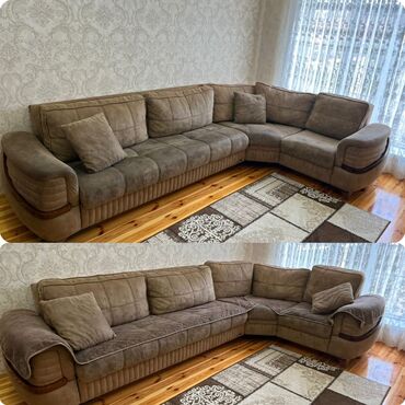 деталировка мебели: Künc divan, İşlənmiş, Açılan, Bazalı, Çatdırılma yoxdur