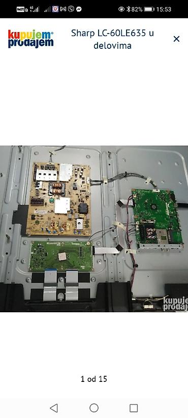 Aksesoari za TV i video: Sharp LC-60LE635 – delovi i module Dostupni originalni delovi sa — 2