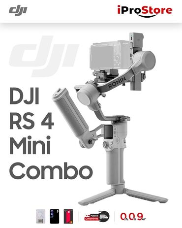 telfo: DJI RS 4 Mini Combo – yüngül və portativ dizaynı ilə seçilən, peşəkar