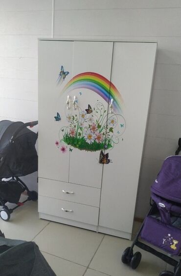 Детские шкафы: Акция !!! Шкаф трехстворчатый Размеры Высота 180 см Ширина 100 см — 1