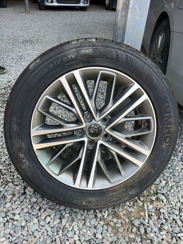 Колеса в сборе: Колеса в сборе 225 / 55 / R 17, Лето, 1 шт, Легковые, Литые, отверстий - 5