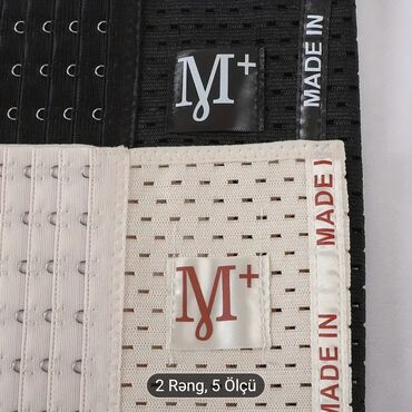 Toparlayıcı alt paltarı: M+ bel formalaşdırıcı korset - Rənglər: qara və açıq (əriyik ton) - — 1