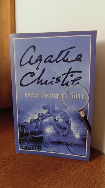 Agatha Christie - Mavi Qatarın Sirri/ Dedektiv kitabı/ Səliqəli