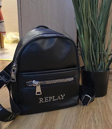 Modni rančevi: GUESS LOUISS VUITTON MICHAEL KORS. Elegantne damske torbe – crna — 5