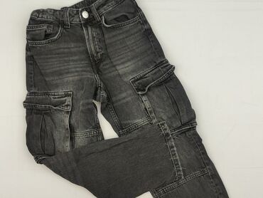 rajstopy wzor: Jeans, H&M, 9 years, 128/134, condition - Very good
