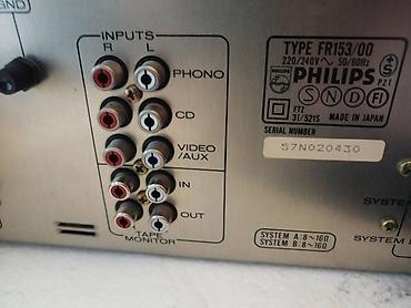 Pojačala i prijemnici: Philips 153--Odlično očuvan vintage stereo risiver, tehnički — 7