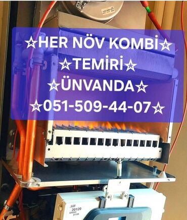 kombi radiyator: Kombi Ustasi Her nov model Kombilerin Yerindece temiri Texniki baxiw