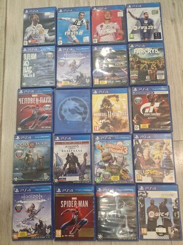 человек паук 2: Продаю лицензионные игры Playstation 4, Spiderman -1600 сом, Horizon
