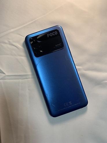 watch samsung: Poco M4 Pro, Б/у, 128 ГБ, цвет - Синий, 2 SIM — 1