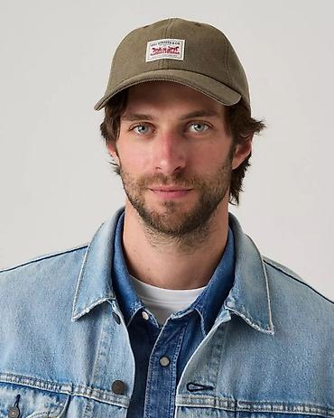 кепки лининг: Кепка, Бейсболка, Levi's, Козырек: Изогнутый — 2