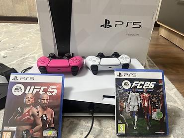 аренда ps5 бишкек: Пс 5 - 45000 Пс 5- 42000 Геймпад- 5к Игры: Фк 26 3000 Юфс 5 2500 — 2