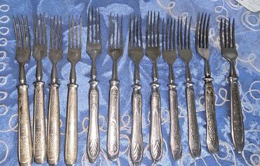 цептер набор ложек и вилок: Вилки СССР ? нержавеющая сталь, в отличном состоянии, 12 штук за