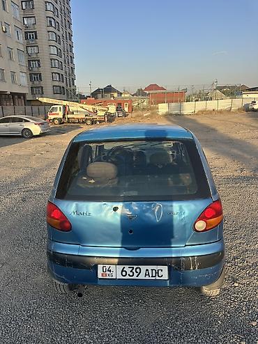 крыла матиз: Daewoo Matiz: 2001 г., 0.8 л, Механика, Бензин, Хэтчбэк — 6