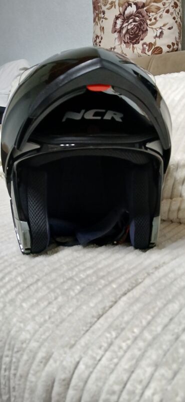 Moto dəbilqələr: NCR tam üzlü motosiklet dəbilqəsi - Rəng: parlaq qara, gümüşü -da lalafo.az — 17 Moto dəbilqələr: NCR tam üzlü motosiklet dəbilqəsi - Rəng: parlaq qara, gümüşü — 17
