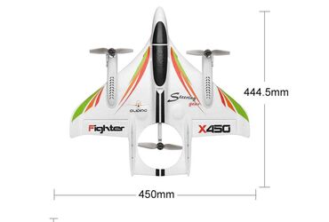 Oyuncaqlar: Wltoys RC Plane. Model XK X450. Feature: RC.Baki instagram sehifesinde — 5