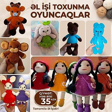 yumuşaq: Məhsul: Əl işi toxunma oyuncaqlar - Tamamilə əl ilə toxunmuş, yumşaq — 3