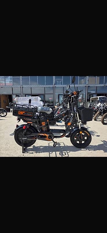mini ev: Акция ⚡️ для курьеров *E-city Q3 - Двигатель 650 Вт, Шины 16*3.0 — 1
