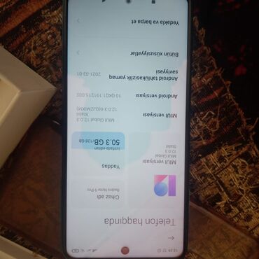 xiomi pad 5: Redmi Note 9 Pro, 128 GB, rəng - Göy, Sənədlərlə