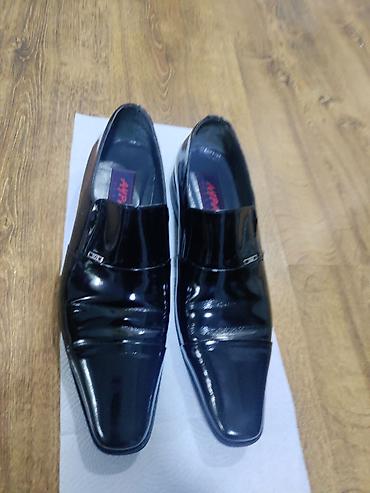 Ayaqqabılar: Klassik kişi ayaqqabısı – laklı qara loafer - Model: Kişi klassik — 4