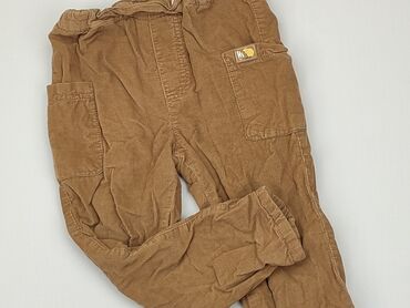 spodnie dla nastolatków: Material trousers, So cute, 2-3 years, 98, condition - Good