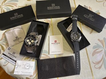 Perodua: ⌚ NAVIFORCE Saatları:her ikisi tek tek 29.99 azndır. ✅ Suya