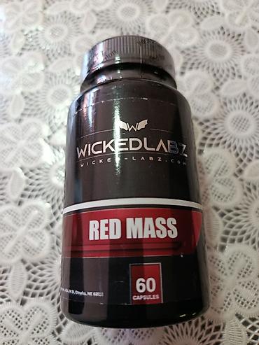 Wicked Labz – Red Mass qida əlavəsi - Forma: kapsul - Miqdar: 60