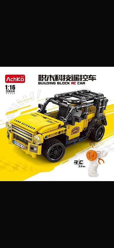 lego konstruktor: Achko Building Block RC Car – 1:16 miqyaslı radiouzaqlıdan idarə — 3