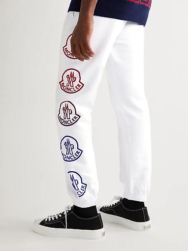 Брюки: Мужские брюки, L, Moncler, Новый, цвет - Белый, Самовывоз — 10