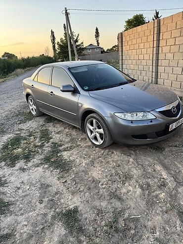 Mazda 6: 2003 г., 2.3 л, Кол менен иштөөчү, Бензин, Седан — 2