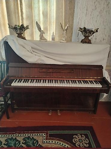 Klavişli alətlər: Smolensk marka akustik pianino - Növ: Upright (şaquli) pianino - — 3