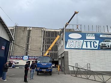 крановой установка: Стрела 21 м, 5000 т — 2