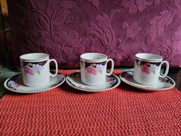 Stare vaze i dekor: Soljice nove za kafu,stari kineski porcelan iz 80ih. Komada 6 u — 6