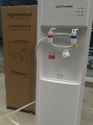 qazlı su aparatı: 1 il rəsmi zəmanətlə Hoffman dispenserları İsti və soyuq saxlama