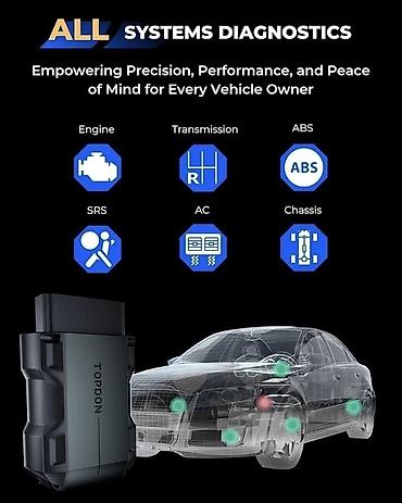 Auto dijagnostika: TOPDON Topscan Pro Bluetooth OBD2 za iOS / Android Dijagnostika svih — 13