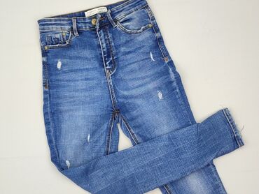 legginsy woskowane wysoki stan: Stradivarius, Джинси жіночі, розмір S