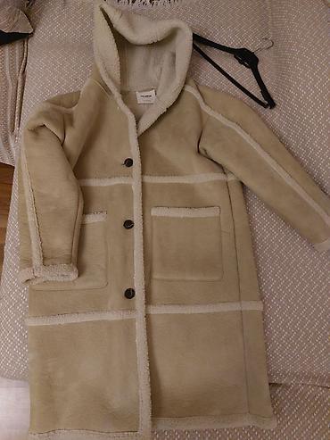 pull: Palto, PULL&BEAR, S, rəng - Bej — 2