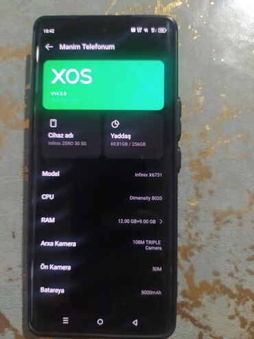 infinix zero 20: Infinix Zero 30, 256 ГБ