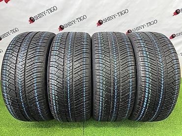 mishelin: Шины 255 / 45 / R 19, Всесезонная, Б/у, Комплект, Легковые, Michelin — 1