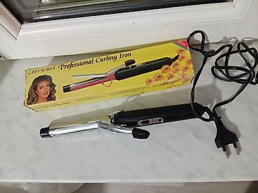 LADY RAISA Professional Curling Iron saç burqısı - Klassik klipsli