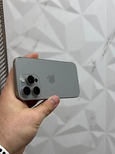 Apple iPhone: IPhone 15 Pro, 256 GB, Gümüşü, Face ID — 8
