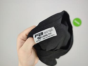 czarny tshirt: FB Sister, Koszulka dla mężczyzn, rozmiar XS — 4