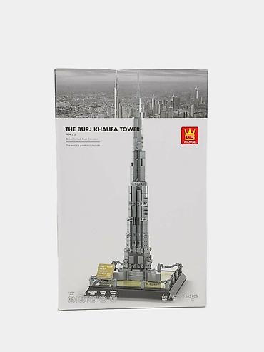 эйфелева башня: Конструктор Wange “The Burj Khalifa Tower” - Тематический набор — 1