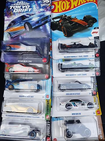 лива: Набор коллекционных моделей Hot Wheels (в блистерах), масштаб 1:64 — 1