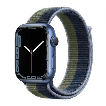 редим 7: Продаю Apple Watch 7 41mm blue. Состояние идеальное, ни царапинки!