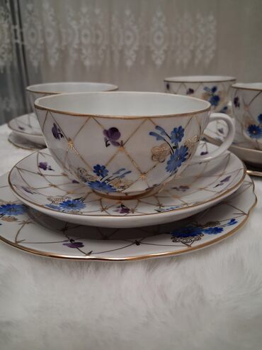 Çay dəstləri və servizlər: Çay dəsti, SSRİ — 8