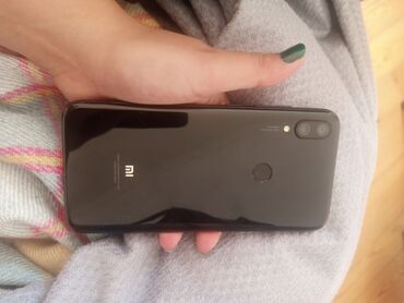 telfonlar redmi: Redmi Note 9, 64 GB, rəng - Qara, Barmaq izi, İki sim kartlı