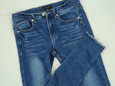 szerokie spodnie plisowane: Jeans, 14 years, 158/164, condition - Very good