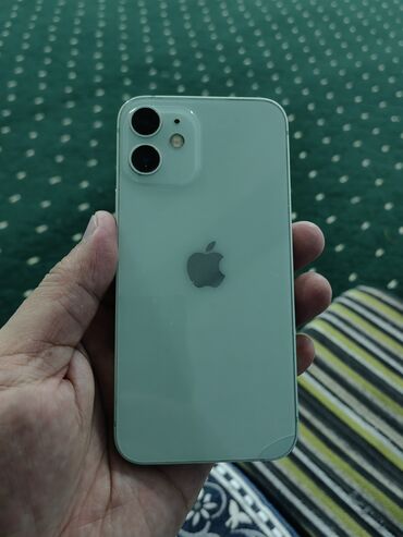 Apple iPhone: IPhone 12 mini, Б/у, 64 ГБ, Зеленый, Зарядное устройство, 86 % — 2