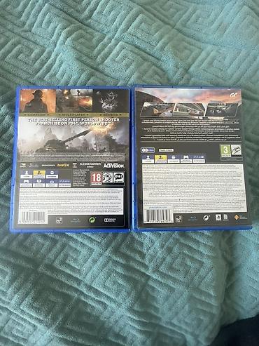 компьютер клуб: Игры для PlayStation 4 (диски, коробки с вкладышами): Оба б/у но не — 2